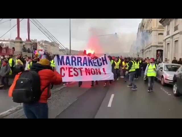 ‘No to Marrakech’: French Yellow Vests Protest UN Migration Pact