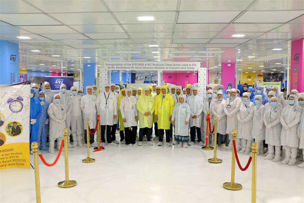 STMicroelectronics Opens New Plant for Electric Car Parts in Morocco