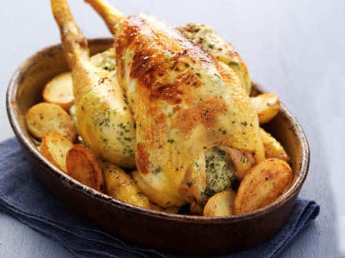 Moroccan Cuisine: a Recipe for Steamed and Stuffed Chicken