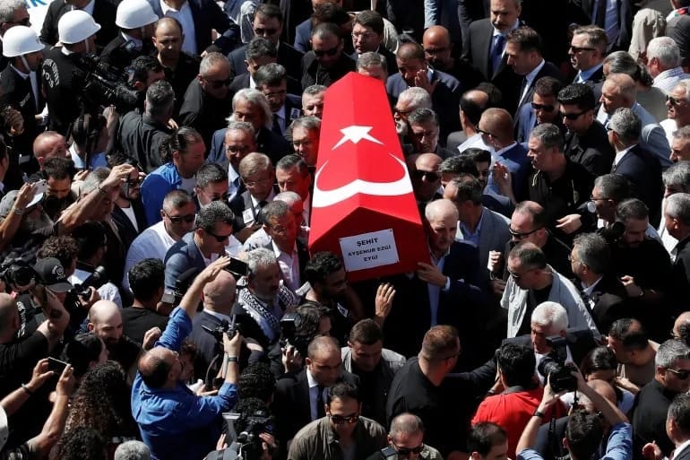Turkish-American Activist Aysenur Ezgi Eygi Laid to Rest as Turkey Vows Justice