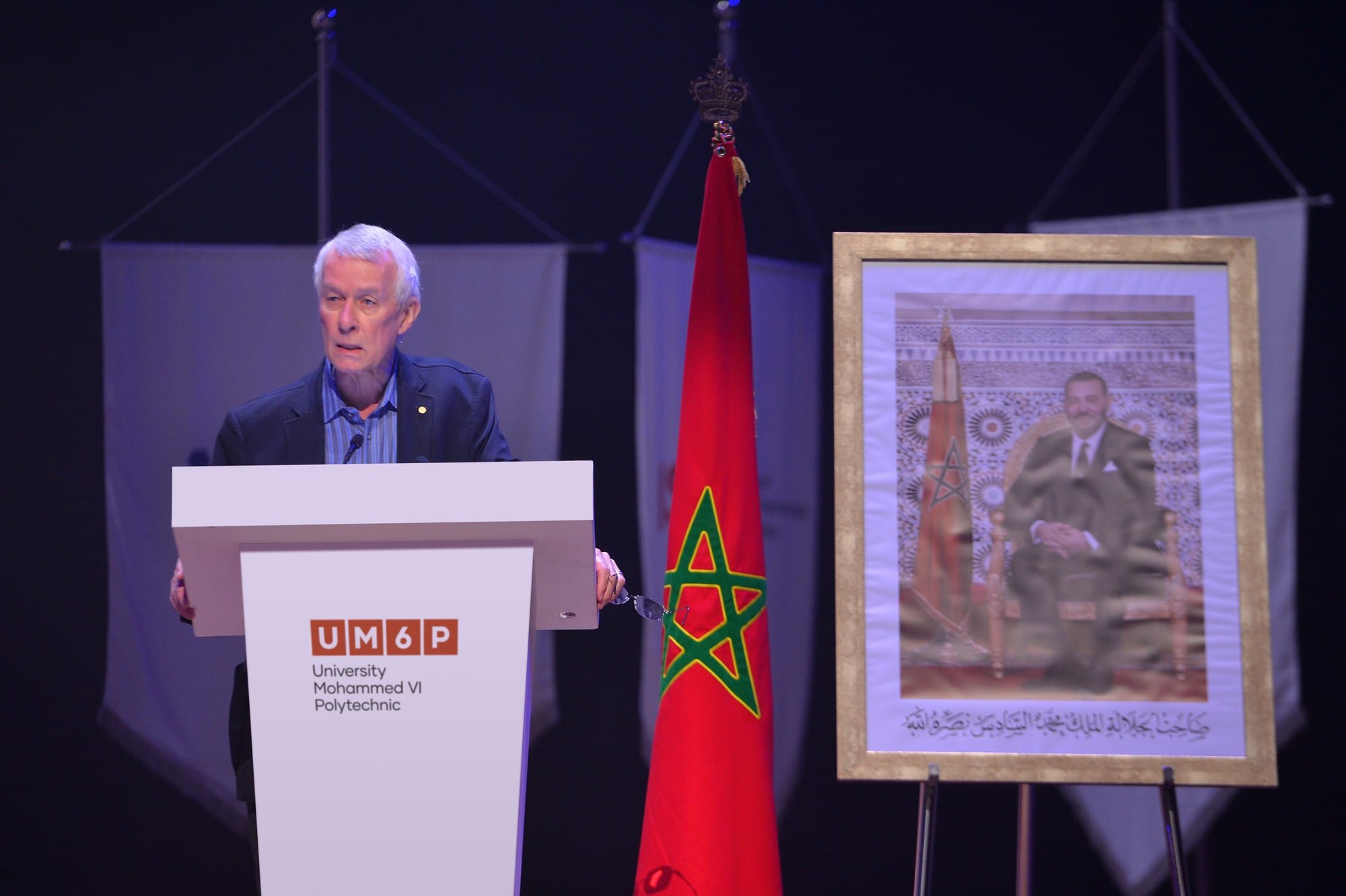 UM6P’s International Campus of Excellence Features Nobel Laureate Richard J. Roberts