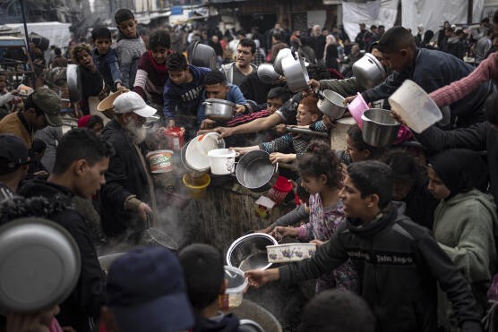 UN Agency Warns 40% of Gaza Population Faces Famine Threat