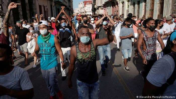 ‘Unprecedented’ Protests in Cuba Amid Economic Crisis