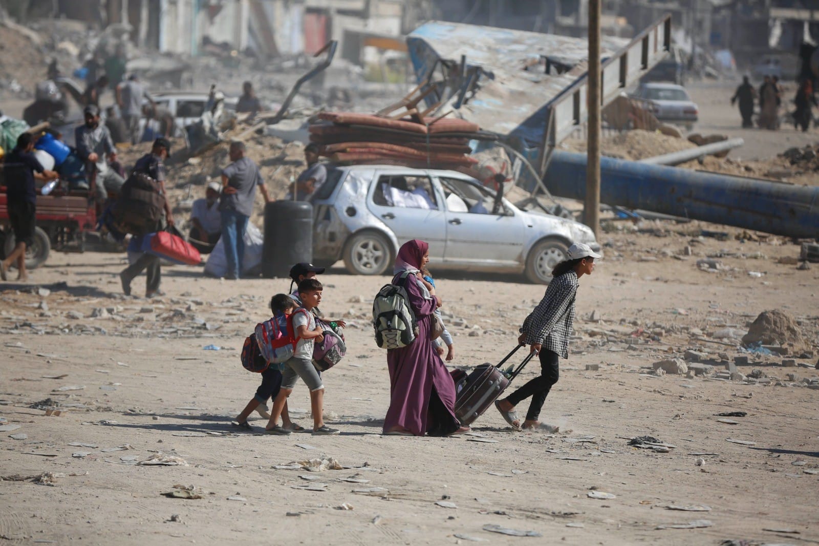 With Nowhere to Go, Gazans Face New Evacuations as Ceasefire Talks Continue