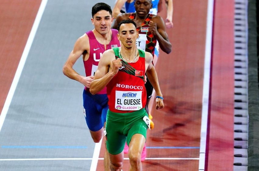 World Athletics Championships: Morocco’s Abdelati El Guesse Reaches Semi-finals in Glasgow