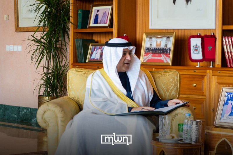 Bourita, GCC chief hold strategic talks on regional partnership in Rabat. Photo by MWN.