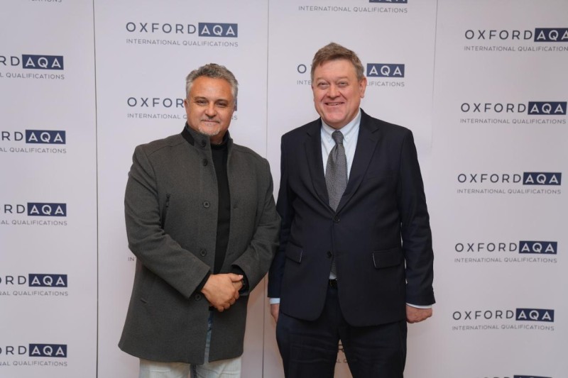 CEO and Founder of London Academy Rabat and Casablanca, Samir Benmakhlouf, at the OxfordAQA Go Further Awards