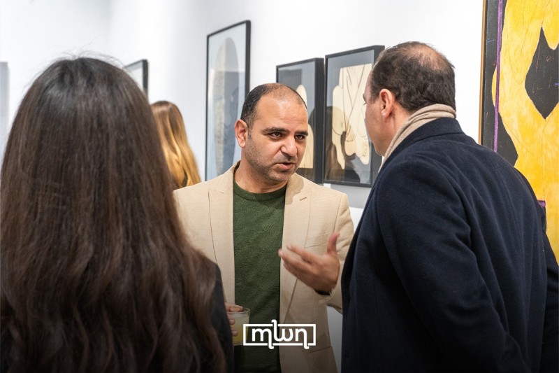 Attendees at the event