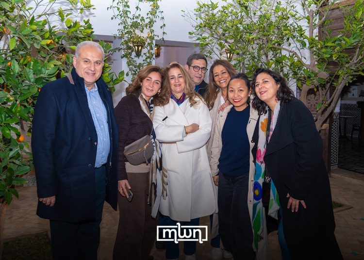 Abla Ababou (on the right) owns one of the best art galleries in Morocco