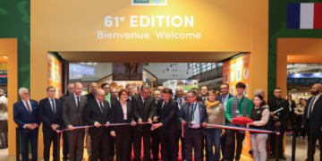 Macron, Akhannouch International Agricultural Fair in Paris
