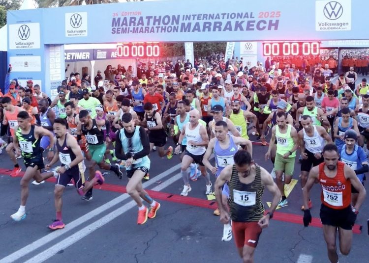 35th Marrakech Marathon Sees Stellar Performances from Global Athletes credits: MAP.