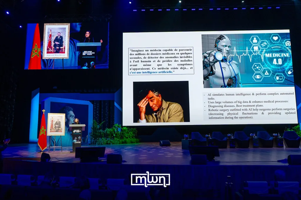 Haddiya delivered a compelling presentation on AI’s role in transforming healthcare, particularly in addressing Africa’s medical challenges.