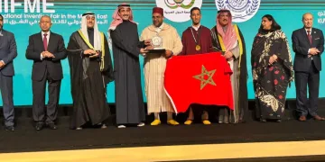 The Moroccan team awarded at the Kuwait international invention fair