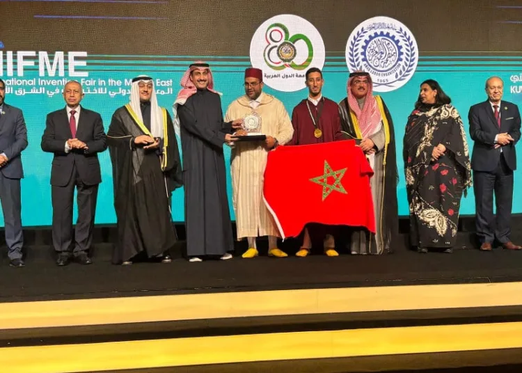 The Moroccan team awarded at the Kuwait international invention fair