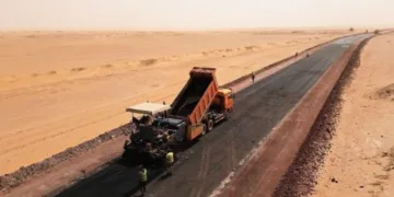 New Road from Smara to Mauritania Almost Done