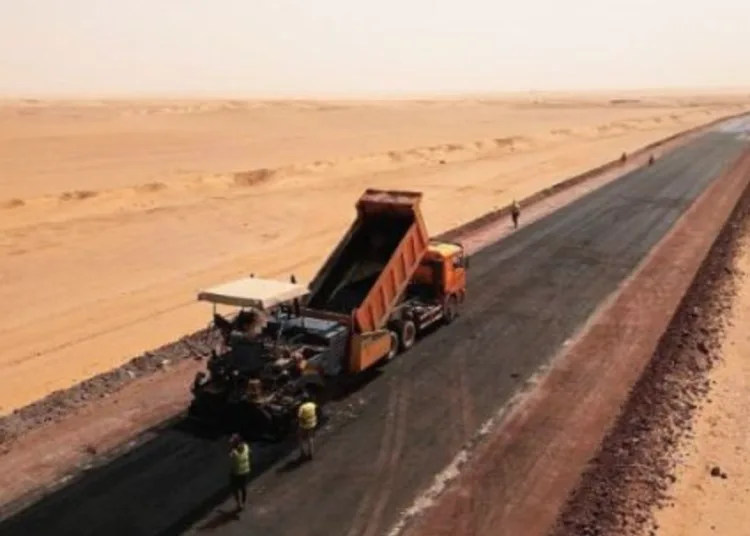 New Road from Smara to Mauritania Almost Done