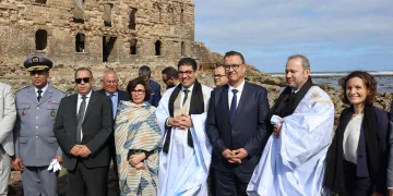 France’s Culture Minister Wears Melhfa During Visit to Southern Morocco
