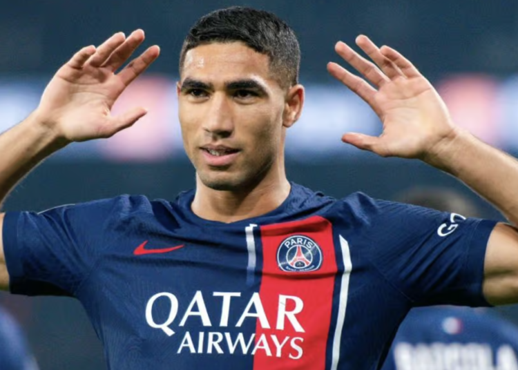 Achraf Hakimi has quite improved his game under Luis Enrique