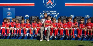 Achraf Hakimi was also the star guest at the official inauguration of the PSG Academy Maroc in Tamaris