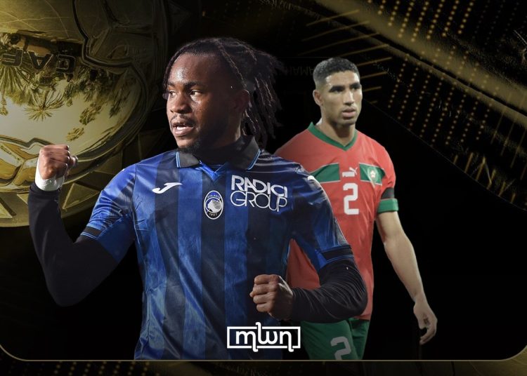 Ademola Lookman Wins CAF Player of the Year as Hakimi Receives Rousing Cheers