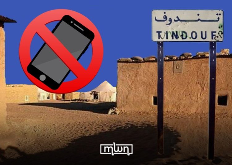 Algeria’s latest restrictions on Tindouf camp residents: No phone lines allowed.