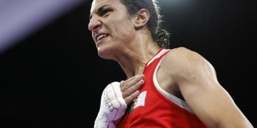 Algerian boxer Imane Khelif