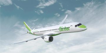 Binter plane. Credit: Binter