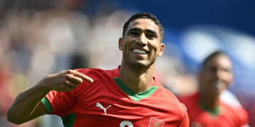 Achraf Hakimi could become the first Moroccan to win the title since Mustapha Hadji ©AFP