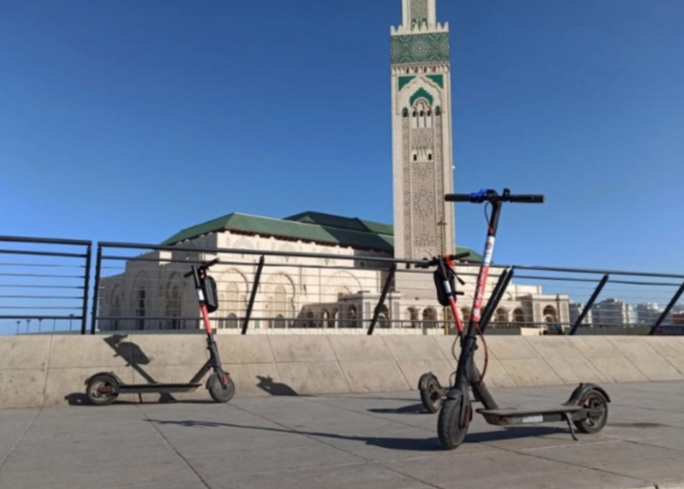 Electric scooters have taken over streets across Morocco
