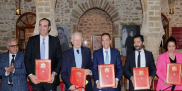 The signing of the agreement