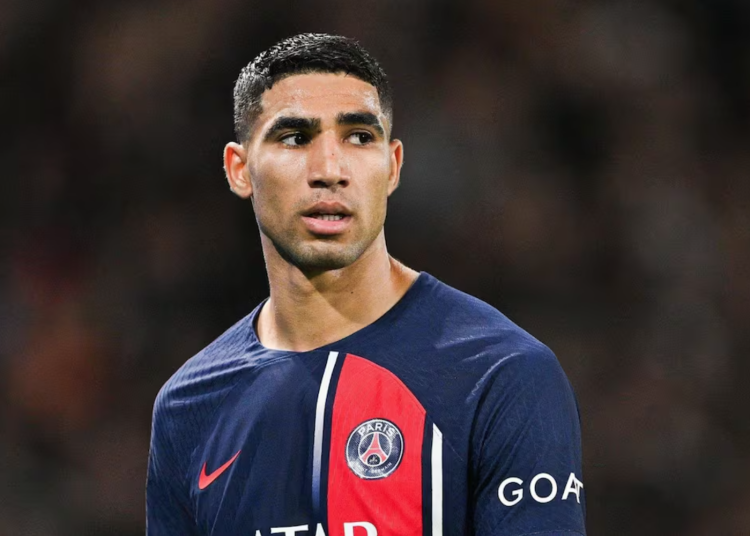 Achraf Hakimi has recently extended his stay at PSG until 2029
