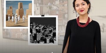 Moroccan Winning Artist Hiba Baddou.