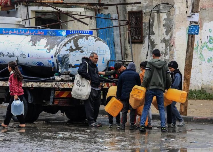 Israel weaponizes water against Gaza