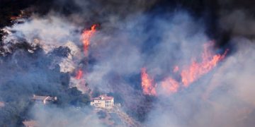 LA Wildfires. Photo: AFP