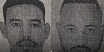 Police release photos of two Moroccan airport runaways still missing.