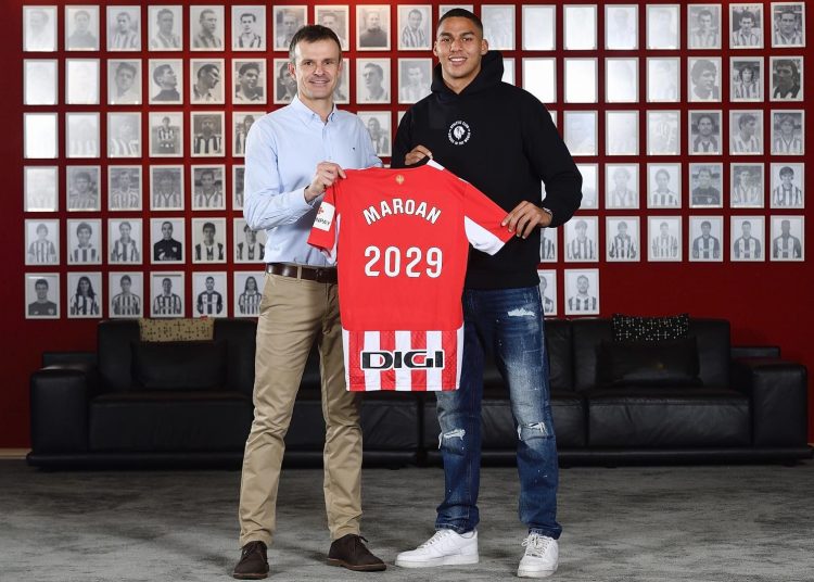 Maroan Sannadi Joins Athletic Club Bilbao on a Five-Year Deal credit: Athletic Club Bilbao