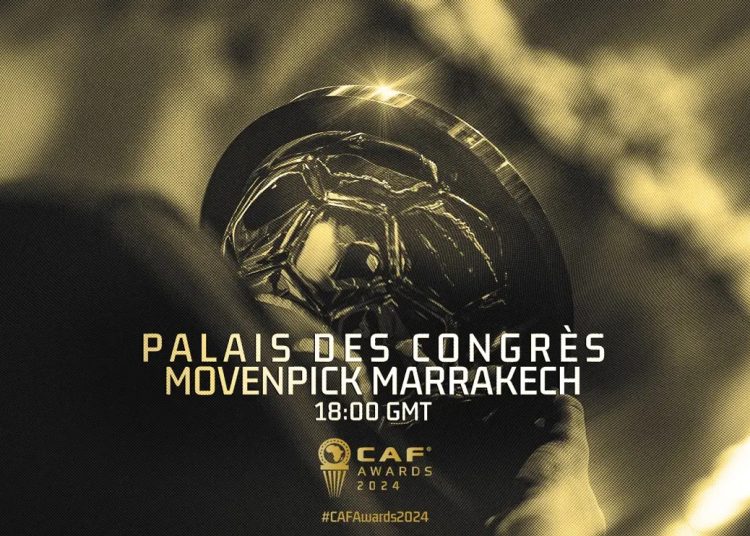 CAF Awards 2024.          credits: CAF online.