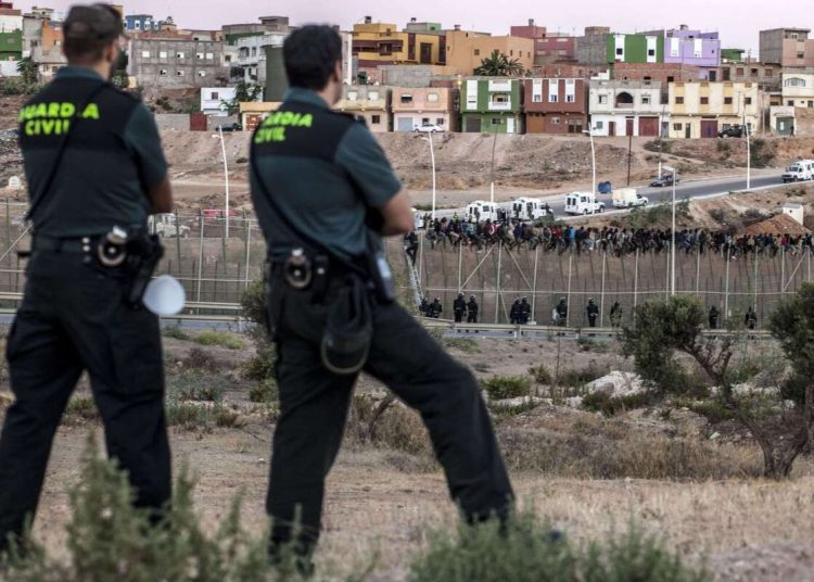 Melilla migration hits historic low as Morocco strengthens border control.