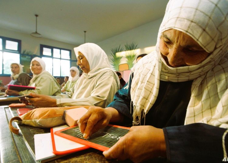 Fighting lliteracy in Morocco