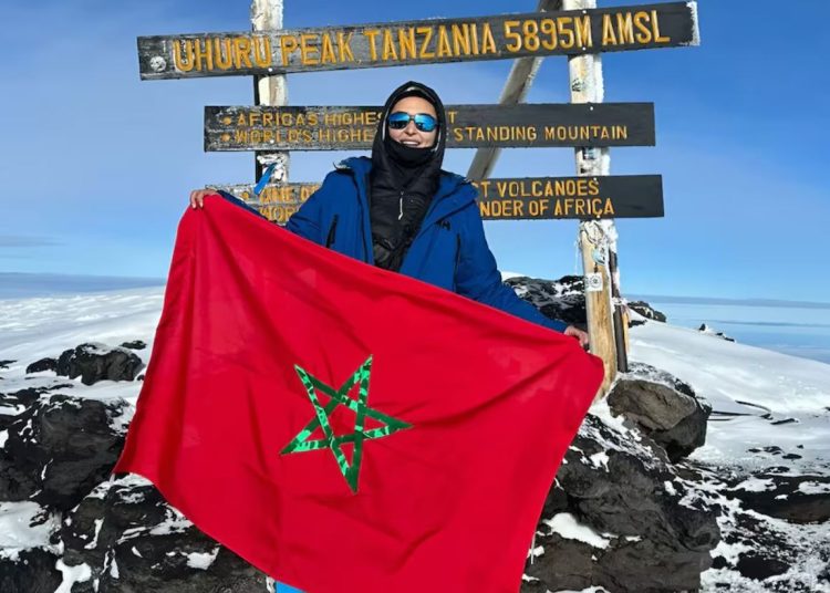 Moroccan teen conquers Africa’s highest peak