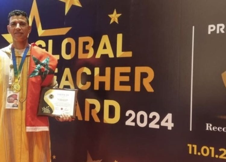 Moroccan Teacher Honored for Innovative Play-Based Learning Method in Mathematics.      credits: MAP.
