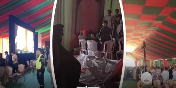 The Green March celebration attacked by Polisario in Mahbes earlier this month