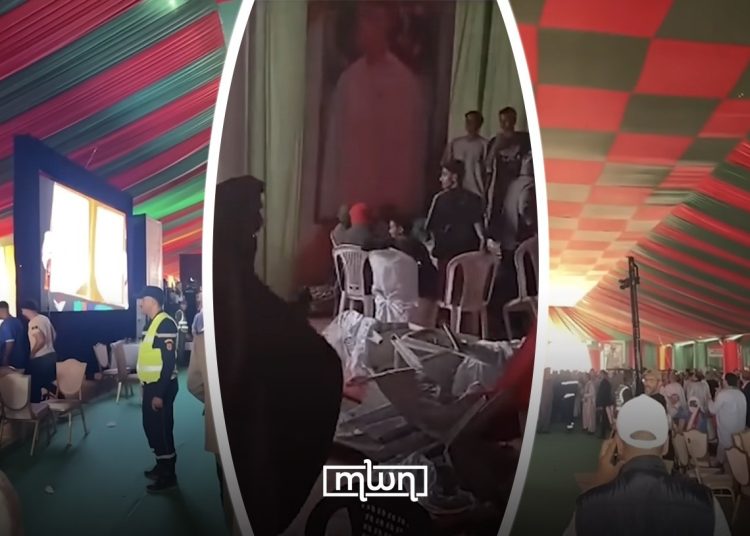 The Green March celebration attacked by Polisario in Mahbes earlier this month