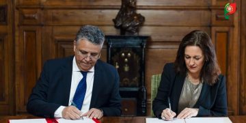 The signing of the agreement