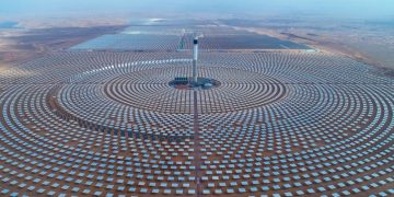Noor Ouarzazate Solar Complex in Morocco