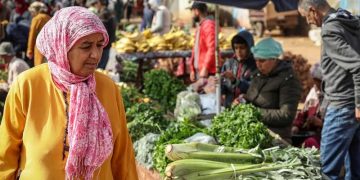 Traditional Moroccan market in Sale. Photo credit: The National