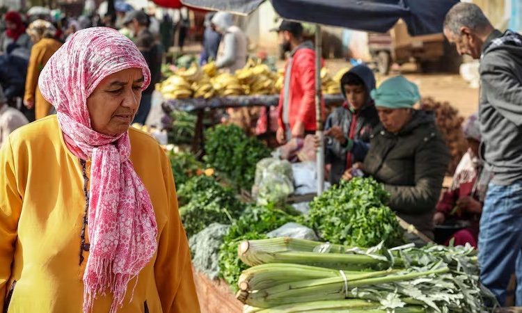 Traditional Moroccan market in Sale. Photo credit: The National