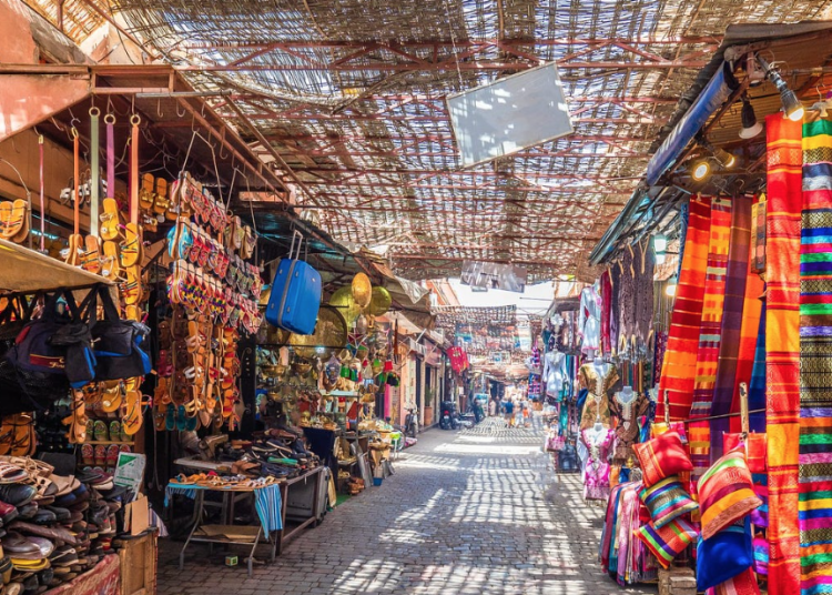 Spanish families are especially fond of the bustling streets of Marrakech.