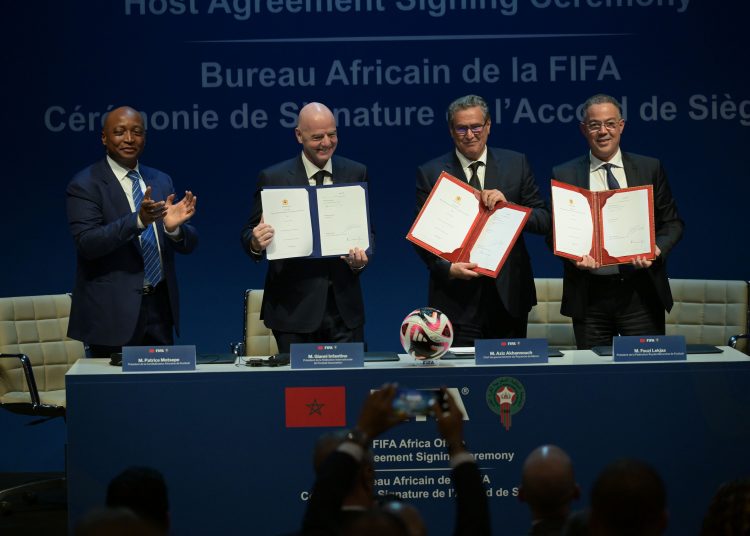 Morocco Secures FIFA Africa Bureau Headquarters in Landmark Agreement. credits: FRMF.