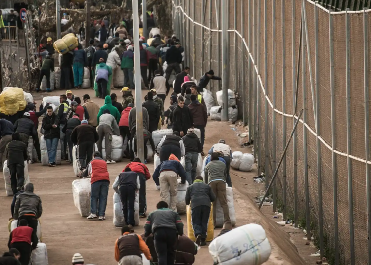 Moroccans have long used the Spanish enclave of Melilla for trade